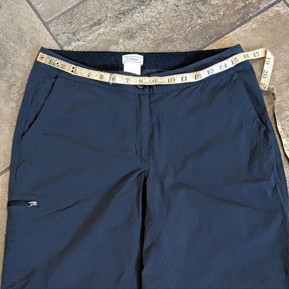 LL Bean Gorpcore Comfort Trail Pants Size 10 Dark Grey/Soft Black - Picture 3 of 14